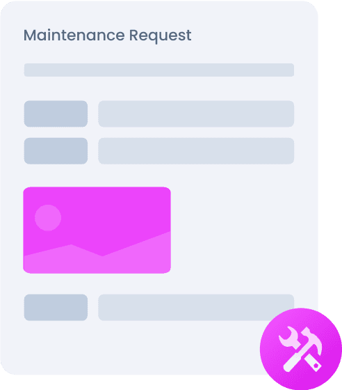 Maintenance requests